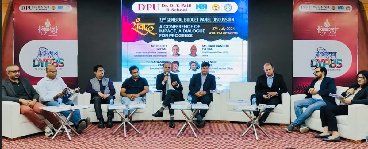 Panel Discussion by Dr. D. Y. Patil B School